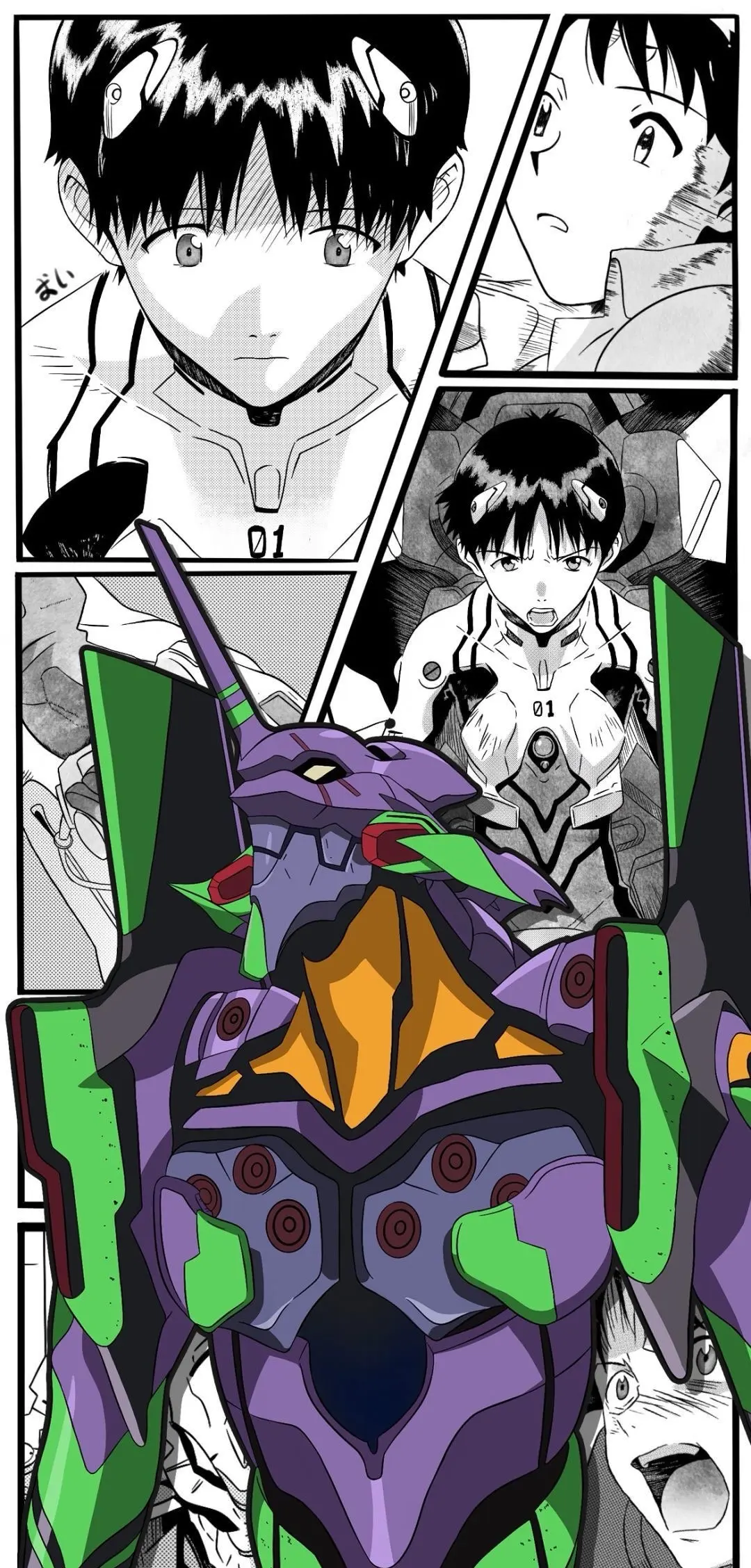 Bộ sưu tập ảnh ấn tượng từ vũ trụ Neon Genesis Evangelion.
