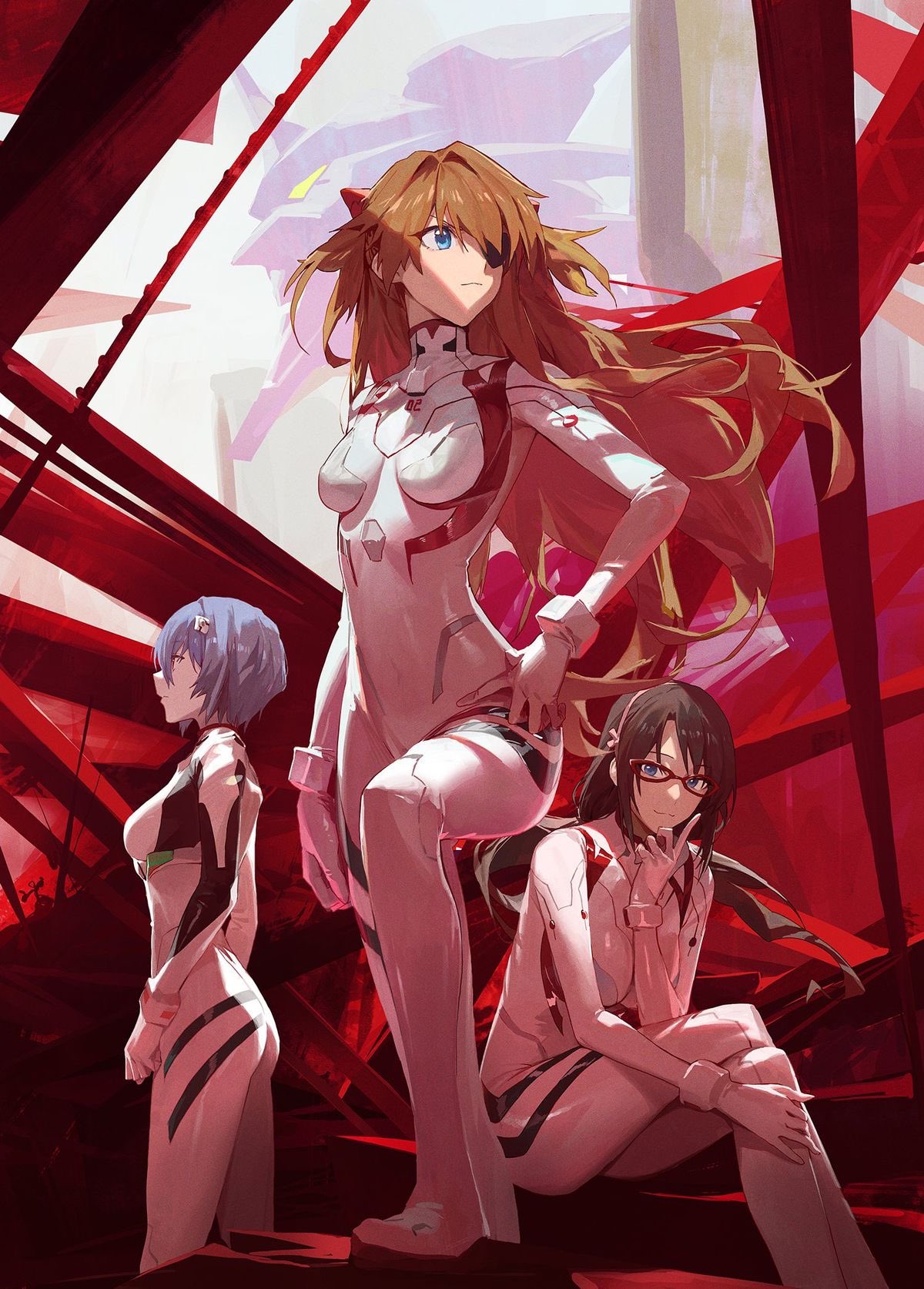 Bộ sưu tập ảnh ấn tượng từ vũ trụ Neon Genesis Evangelion.